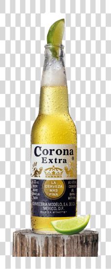 下载 Coronas Corona Extra Lime PNG file