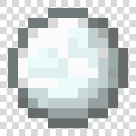 下载 Snowball Minecraft Snowball PNG file