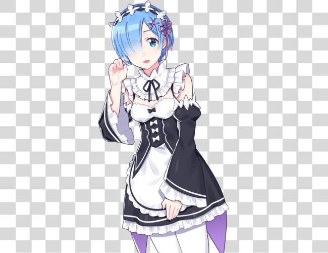 Download Rem Re Zero Kara Hajimeru Isekai Seikatsu Re Zero Rem Clip Art