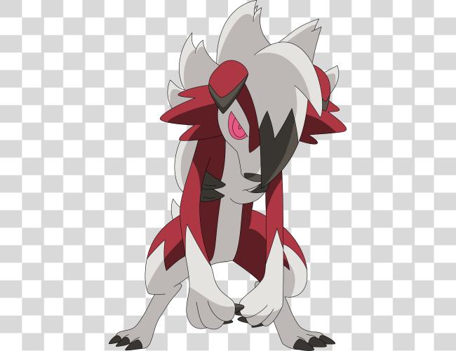 تحميل Lycanroc بوكيمون Lycanroc Midnight مقطوعة فن