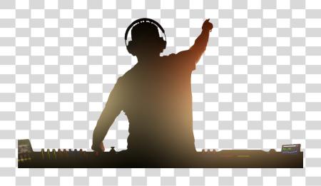 下载 Dj Silhouette Dj PNG file