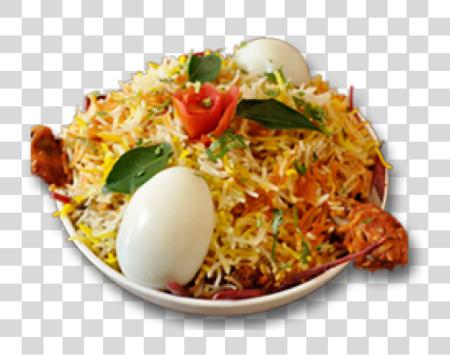 Download Biryani Usa Chicken With Egg Biryani PNG file