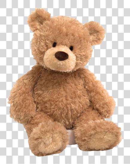 Download Cute Brown Teddy Bear PNG file