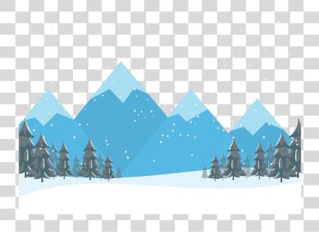 Download Cartoon Snow Transprent Elevation Snow Mountain PNG file