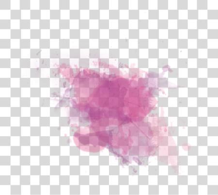 تحميل Ftestickers طلاء Watercolor Splatter وردي Watercolor أرجواني Watercolor Stain بي ان جي ملف