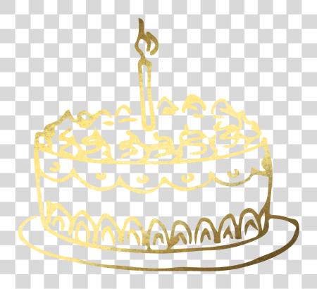 Download cumpleaños pastel oro cumpleaños pastel oro cumpleaños pastel PNG file