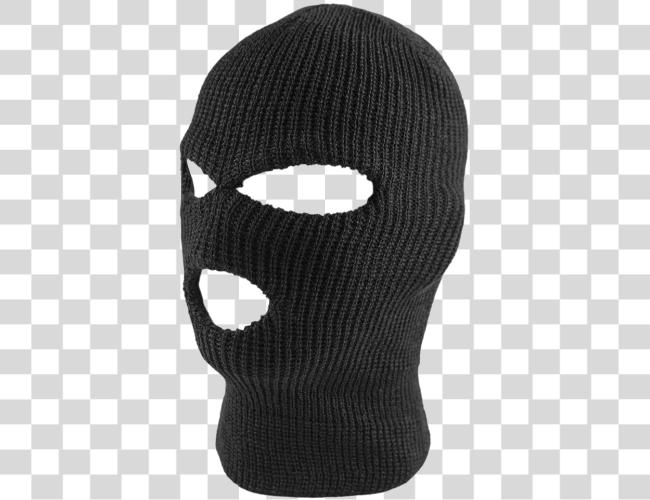 Download negro Balaclava Quality Thermal invierno cara máscara Clip arte