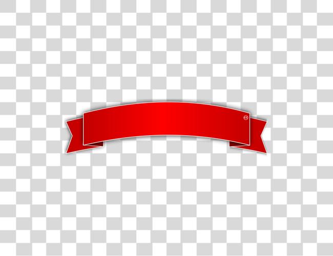 Download Red Banners Ribbon Banner Red Clip Art