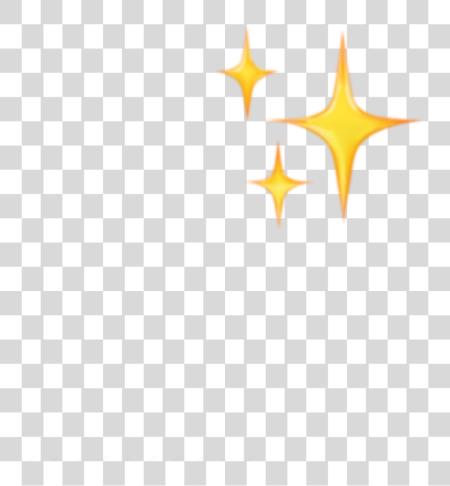 Download Sticker Emoji Emojis Yellow Sparkle Stars Tumblr Sparkle Stars Iphone Emoji PNG file