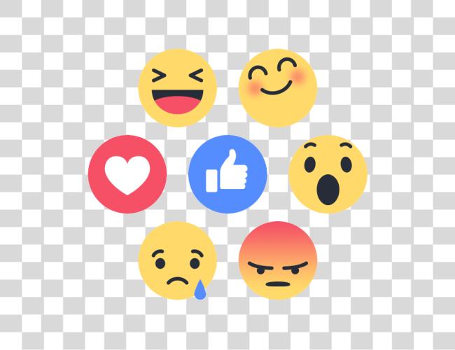 下载 Jpg 皇室 Facebook Reaction 为了 Facebook Reactions Clip 艺术