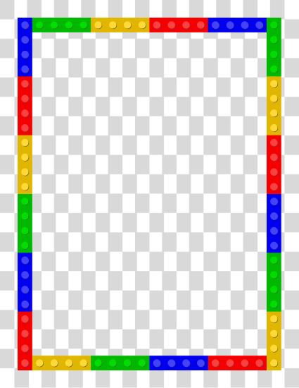 Download Best Lego Border Frame PNG file