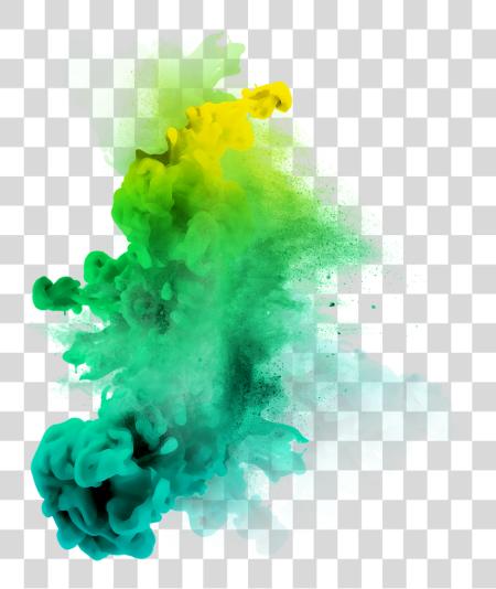 Download At March 22 Green Smoke Bomb PNG file