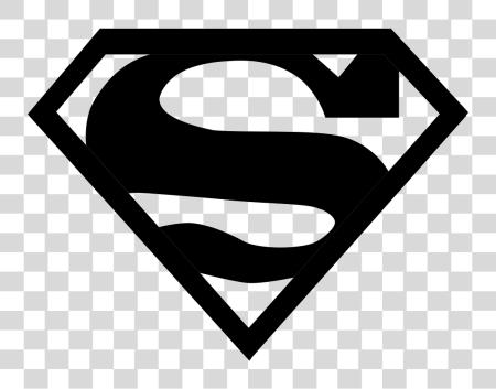 تحميل ملف Superman Logo Black بي ان جي ملف