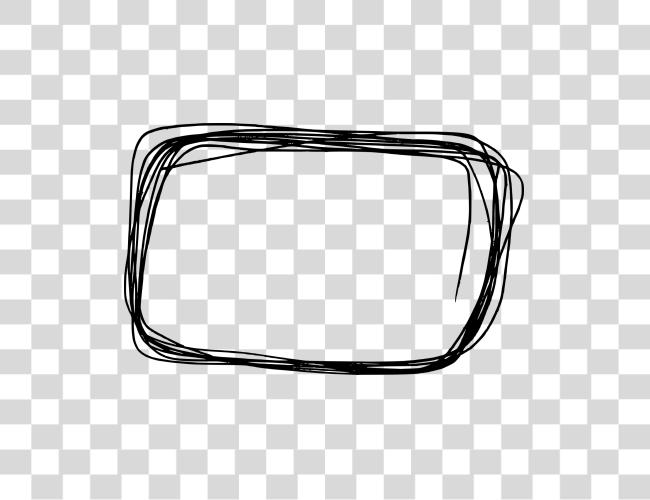 Download Rectangle Scribble Clip Art