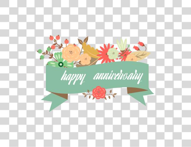 Download Wedding Anniversary Greeting Card Happy Wedding Anniversary Clip Art