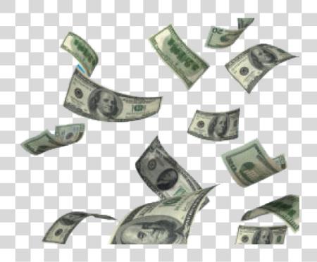 Download Money Falling Money PNG file