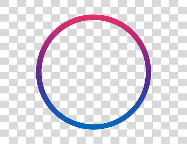 Download Bisexual Circulo Circle Twitter Icon Twibbon Pride Circle Clip Art