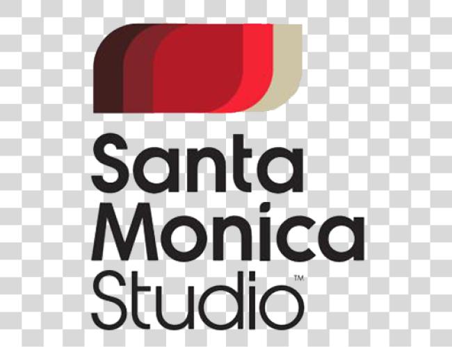 下载 Santa Monica 1 Santa Monica Studio 標誌 Clip 艺术