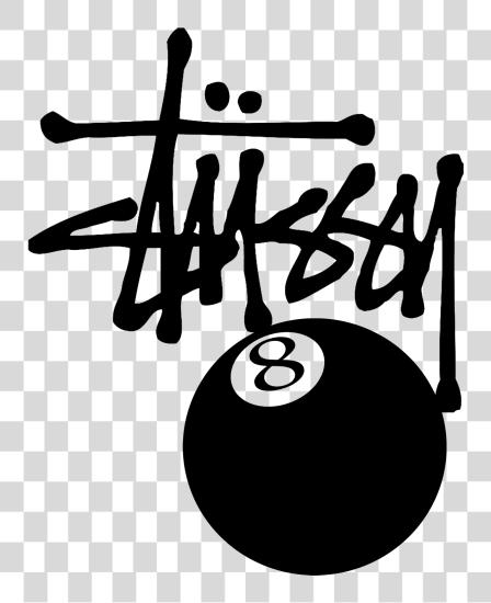 Download Stussy 8 Ball Stussy Brand PNG file