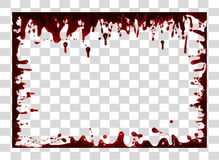 Download Share This Image Blood Splatter Border PNG file