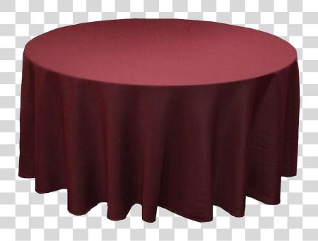 Download Table Cloth Image Burgundy Table cubierta PNG file