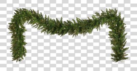 Download Christmas Simple Stickpng Christmas Garland PNG file