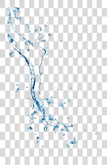 Download agua hielo Drop azul producto Image con agua botella PNG file