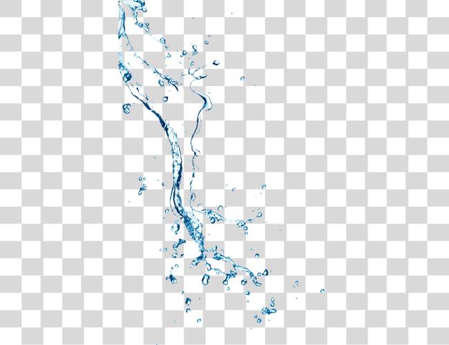 Download Water Ice Drop Blue Product Image With Water Bottle Clip Art