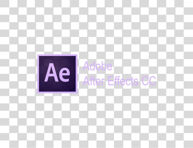 Download Adobe After Effects Logo Lilac Clip Art