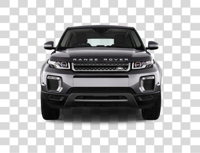 Download Land Rover Photo Range Rover Evoque Front View Clip Art