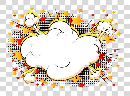 Download Comics Cartoon Explosion Cloud Comic Book Cartoon Explosion PNG file