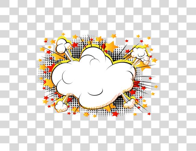 Download Comics Cartoon Explosion Cloud Comic Book Cartoon Explosion Clip Art