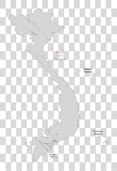 下载 Vietnam 地图 Outline Phong Nha Ke Bang National Park Vietnam 地图 PNG file