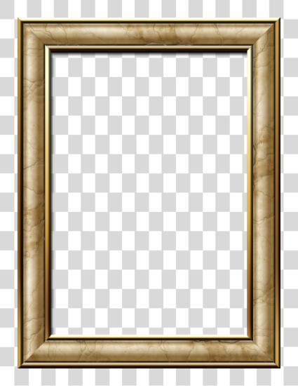 Download Imgenes De Marcos Para Fotos En Tonos Vintage Gold And Silver Frame PNG file