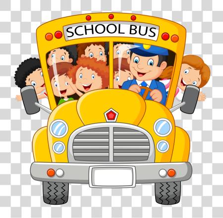 Download Back To School School Bus PNG file