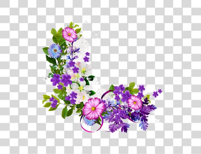 Download flor anillo flor ramo Plant Flora Image flor Border Clip arte