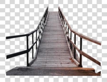 Download bridge wood woodenbridge Real Bridge PNG file