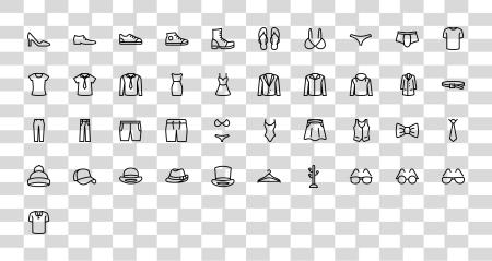 下载 图标 衣服 和 Accessories 衣服 Icons PNG file