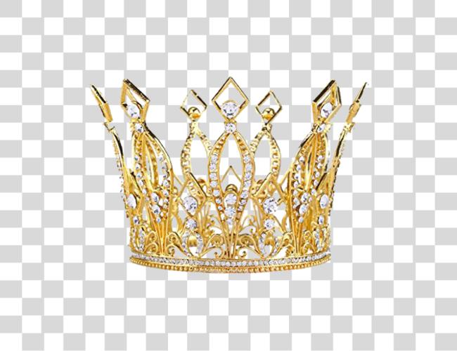 Download Everyne Can Be A Princess Gold Queen Crown Clip Art