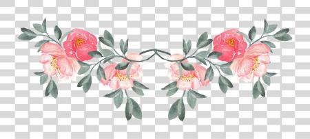 Download Chinese Painting Rose Flower Decoration Vector Watercolor Painting PNG file