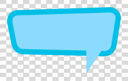 Download Speech Bubble Blue Speech Bubble PNG file