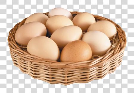 Download Basket Eggs 10 Eggs In The Basket PNG file