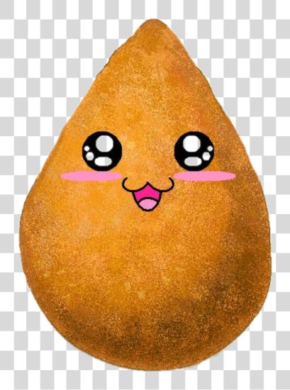 Download Coxinha Sticker Coxinha Kawaii PNG file