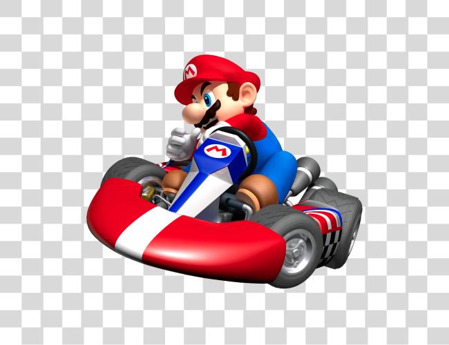 下载 Mario Drifting 在 Kart Mario Kart Mario Clip 艺术