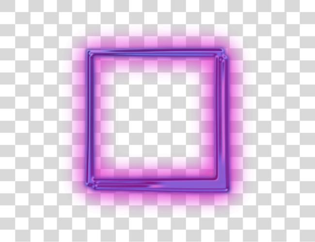 Download caja Purplesquare Freetoedit Neon Square Clip arte