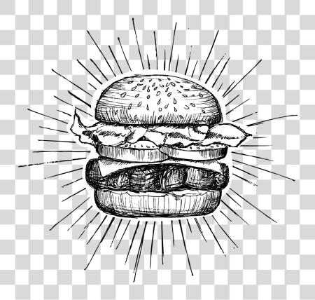 Download Your Message hamburguesa dibujo PNG file