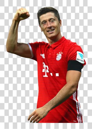 Download Robert Lewandowski 2017 PNG file