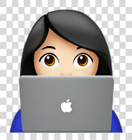 Download Technologist Sticker Woman Technologist Emoji PNG file