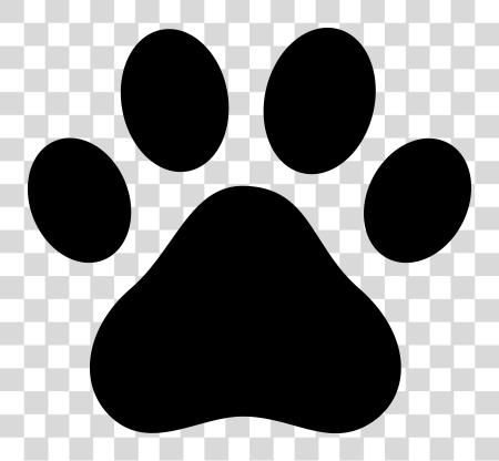 تحميل Medium Resolution من كلب Paw أسود Paw Print كلب Paw Print بي ان جي ملف