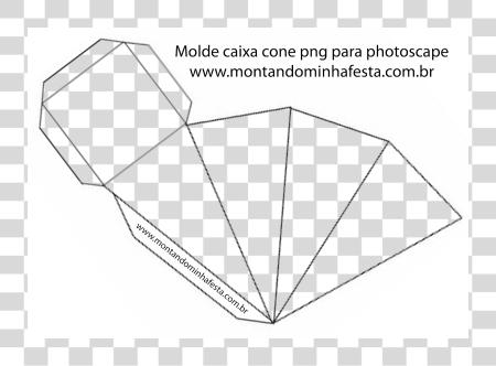 Download Molde Cone Caixa Cone Molde PNG file